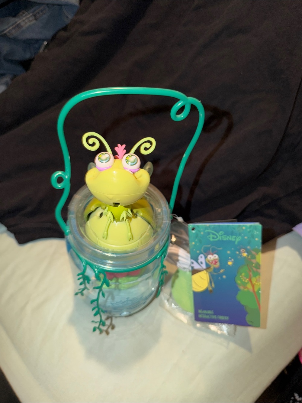 Disney Parks Tiana’s Bayou Adventure Wearable Interactive Light-Up Firefly NEW